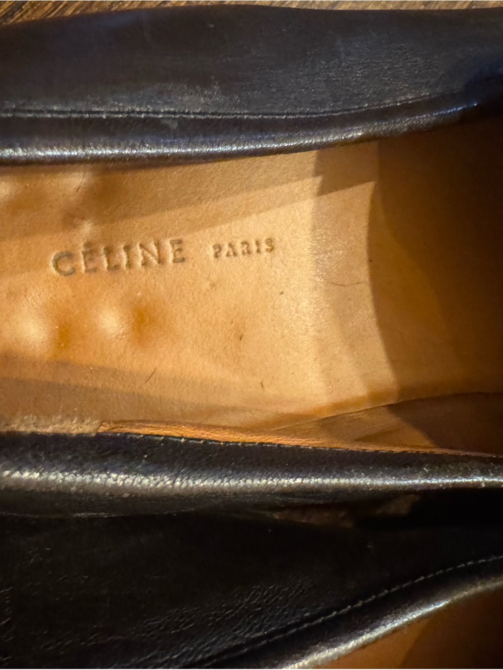 Celine Brown Leather Bit Loafers - Picture 3 of 3